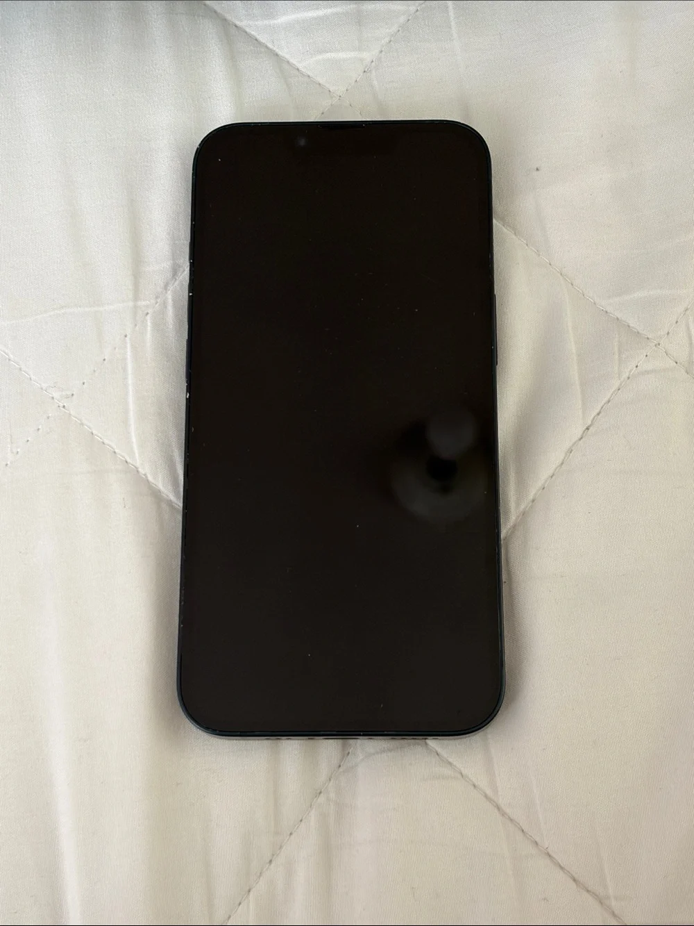 Apple Black iPhone with Dual Rear Cameras